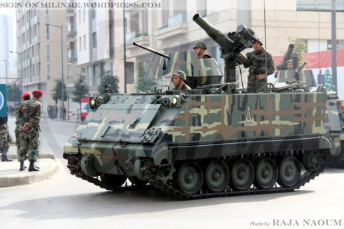 M113 Lebanon dilengkapi rudal anti tank TOW