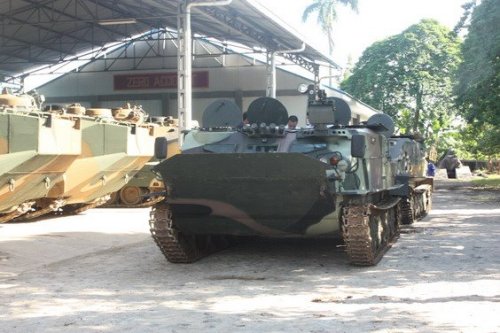 BTR-50 dengan bekal RCWS.